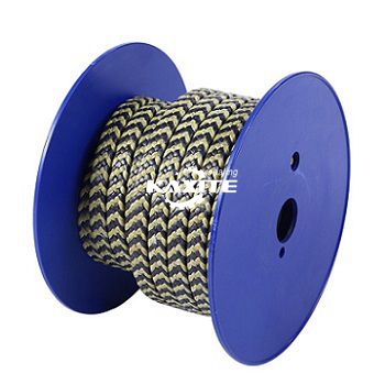 PTFE de grafit i fibra Aramid en embalatge trenat amb zebra